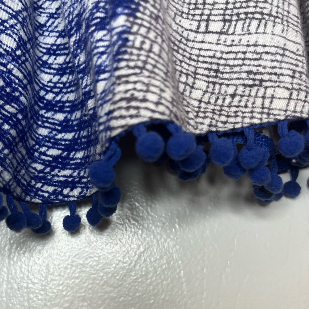 Anthropologie One September L swingy sleeveless with tassels - Picture 8 of 10